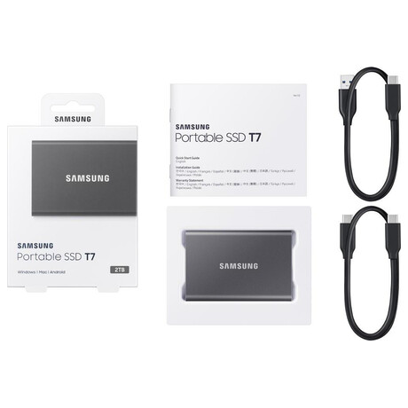 Samsung T7 / 2TB / SSD / Extern / 2.5