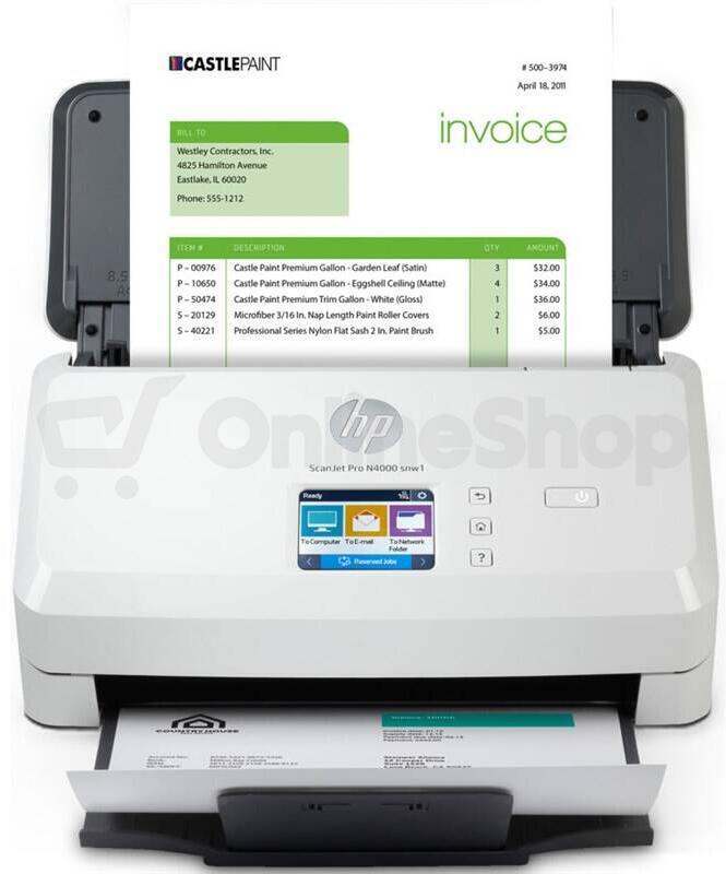 Scanner HP ScanJet Pro N4000 snw1