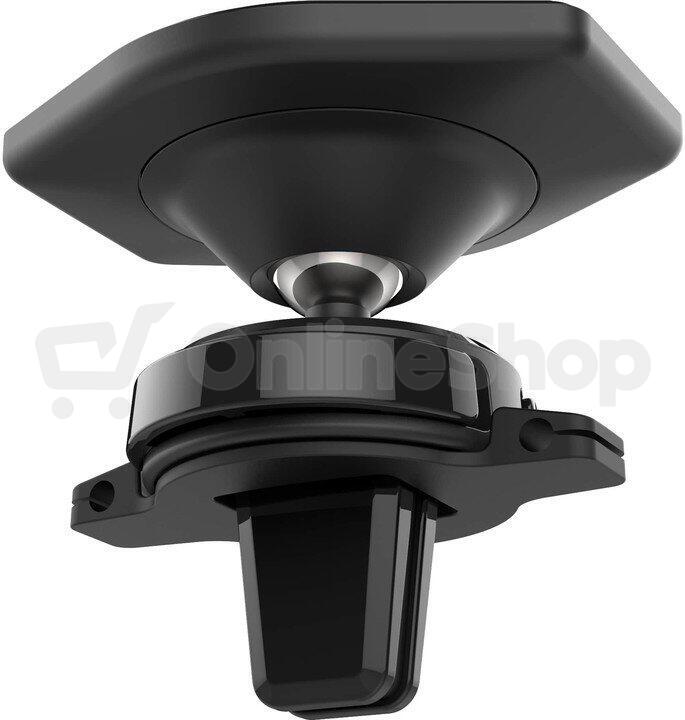 Magnetický držák FIXED Icon Air Vent do ventilace s kloubem, černý