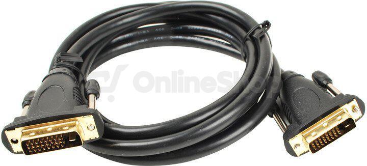 PremiumCord kabel DVI-D-DVI-D 24+1 dual-link 2m