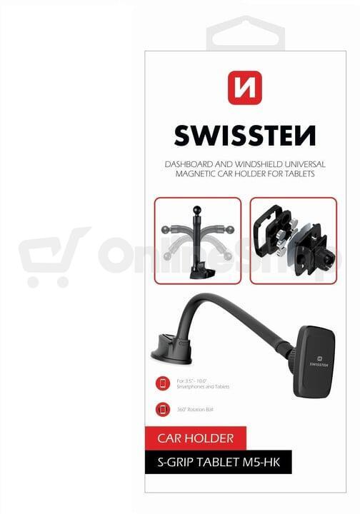 MAGNETICKÝ DRŽÁK DO AUTA NA TABLET SWISSTEN S-GRIP M5-HK