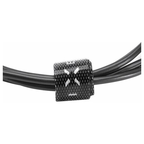 FIXED s&nbsp;konektory USB/Lightning, 2&nbsp;metry, MFI certifikace, černý (foto 1)