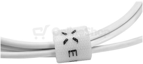 Set autonabíječky FIXED s USB výstupem a USB/Lightning kabelu, 1 metr, MFI certifikace, 12W, bílá
