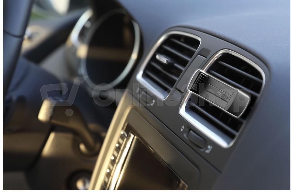 Univerzální držák do ventilace Cellularline Handy Drive, černý