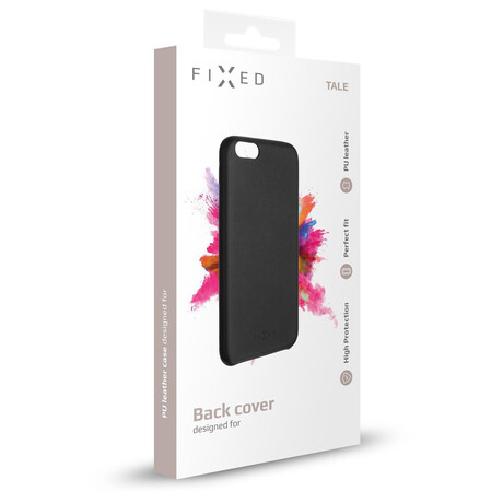 FIXED Tale pro Apple iPhone 7/8/SE, PU&nbsp;kůže, černý (foto 5)