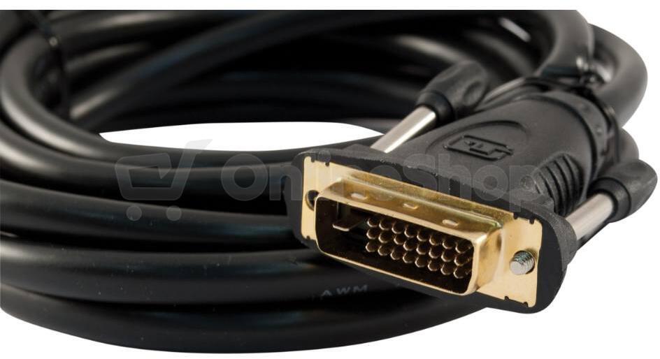 PremiumCord kabel DVI-D-DVI-D 24+1 dual-link 3m