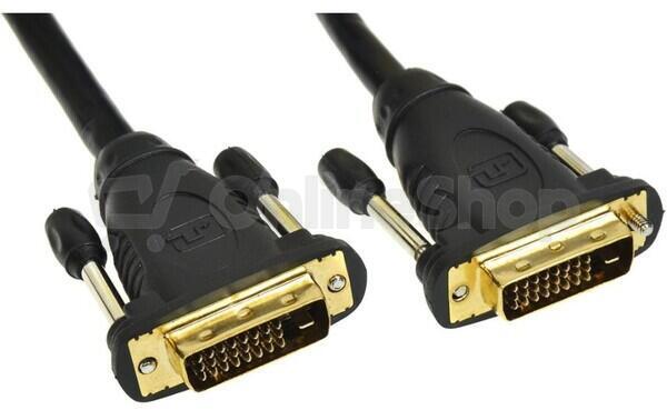 PremiumCord kabel DVI-D-DVI-D 24+1 dual-link 3m