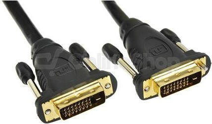 PremiumCord kabel DVI-D-DVI-D 24+1 dual-link 1m