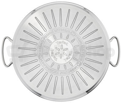 Garnek ze stali nierdzewnej z pokrywką TEFAL Duetto 28cm G7196455 indukcja (3168430300224) • Cena, Opinie • Garnki 10519335549
