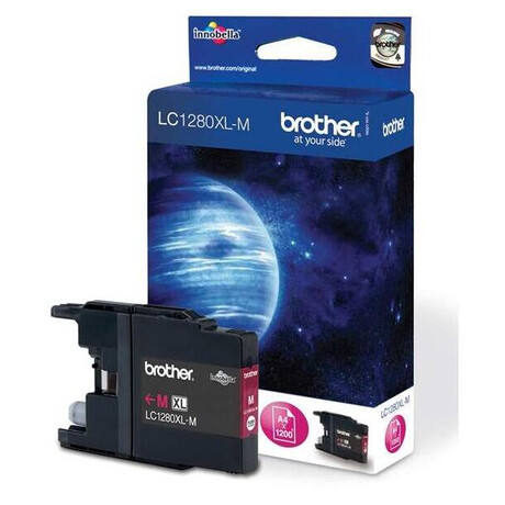 Inkoustov npl Brother LC-1280XLM, 1200 stran originln - erven