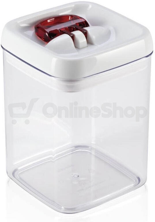 Dóza na potraviny FRESH &amp; EASY hranatá 1600 ml LEIFHEIT