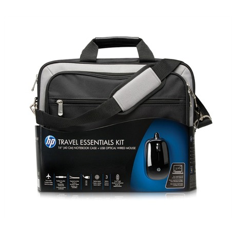 Brašna na notebook HP Travel Essential Kit 16" - černá - HP Travel Essential Kit 16" -&nbsp;černá (foto 2)