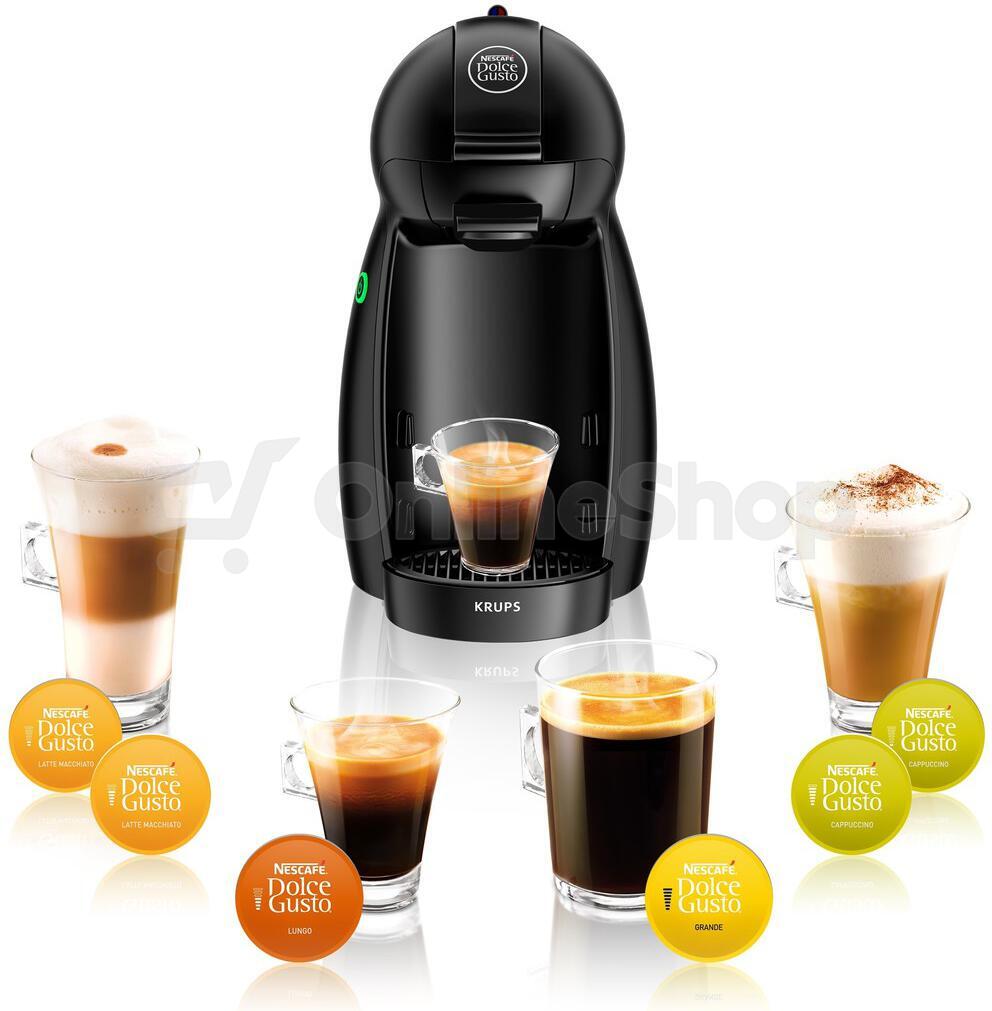 Espresso Krups KP 1000 NESCAFÉ Dolce Gusto Piccolo Black Matte