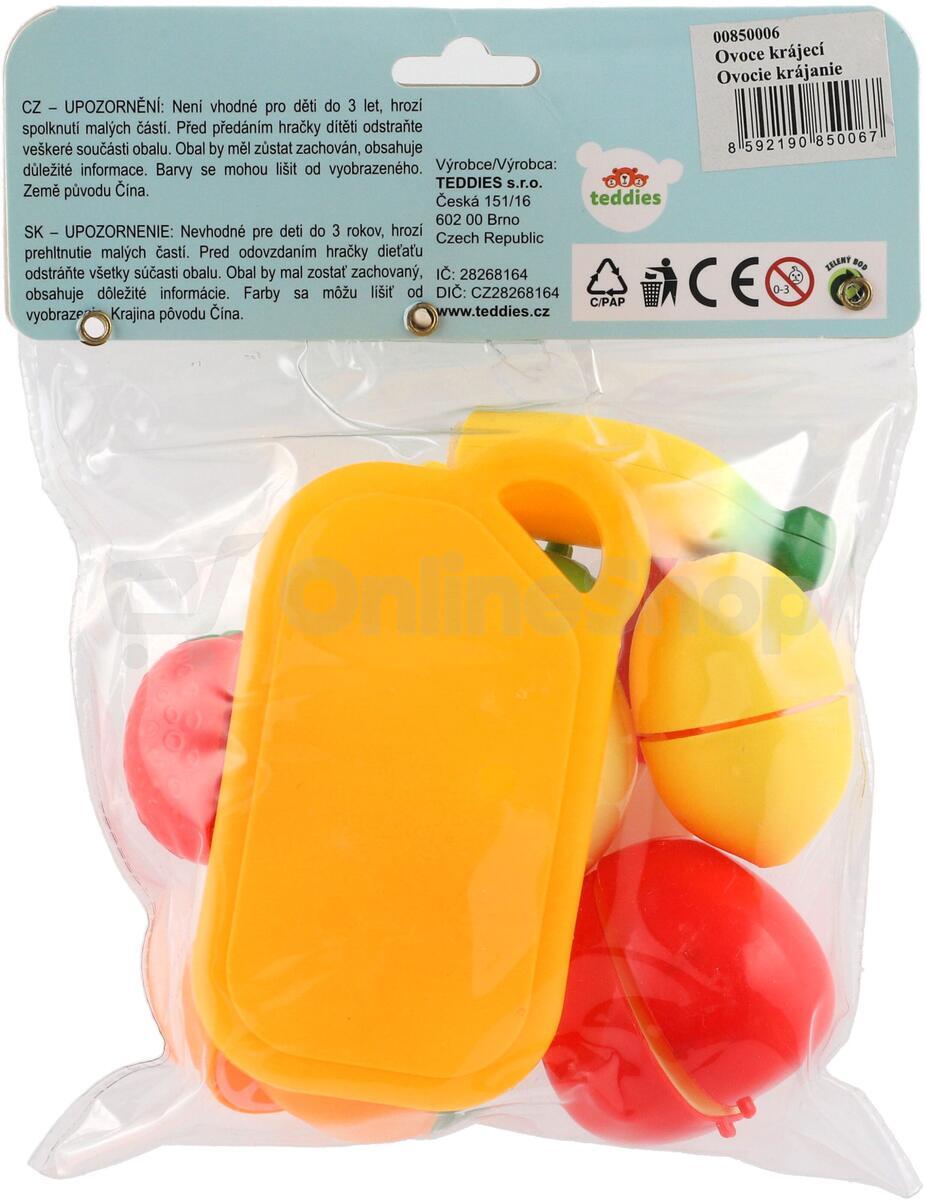 Krájecí ovoce Teddies s prkénkem a nožem