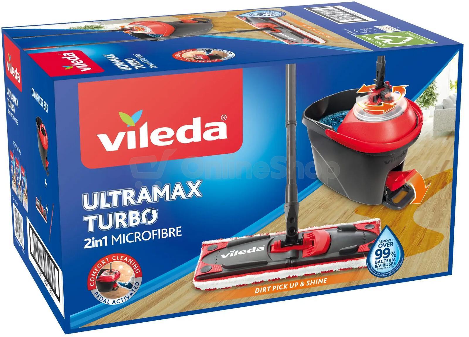 Mop + kbelík Vileda Ultramax TURBO
