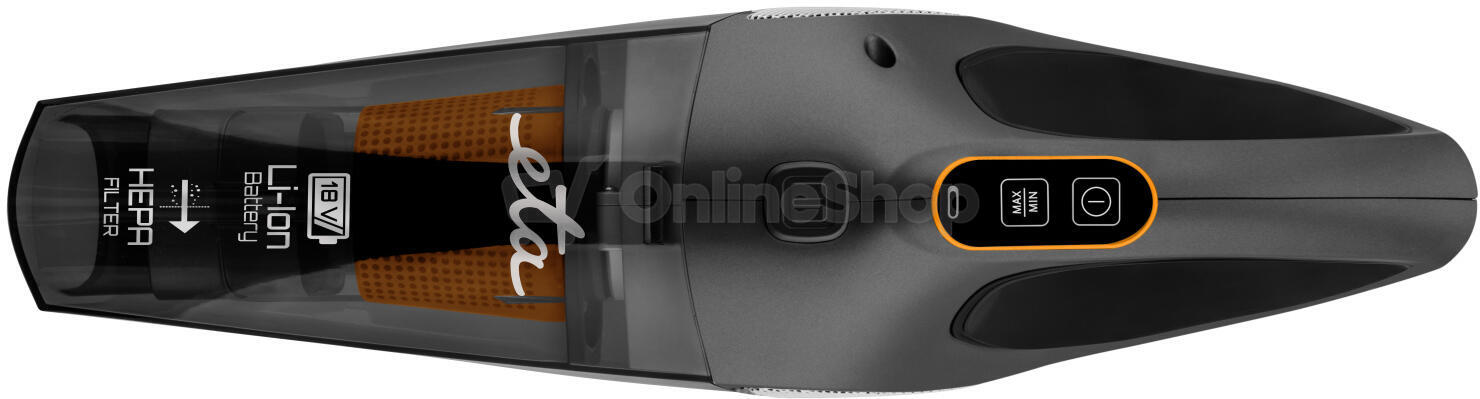 Ruční vysavač ETA Rotary 18 V 2425 90000, šedý