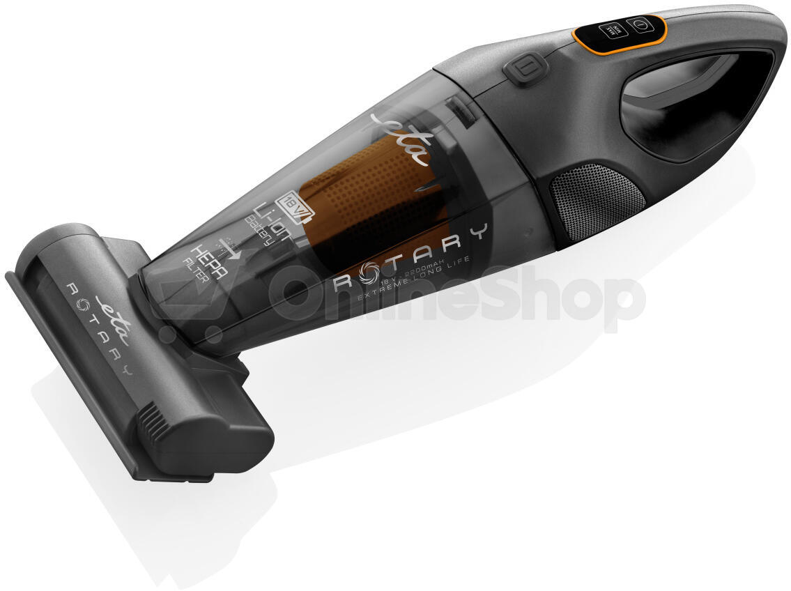 Ruční vysavač ETA Rotary 18 V 2425 90000, šedý
