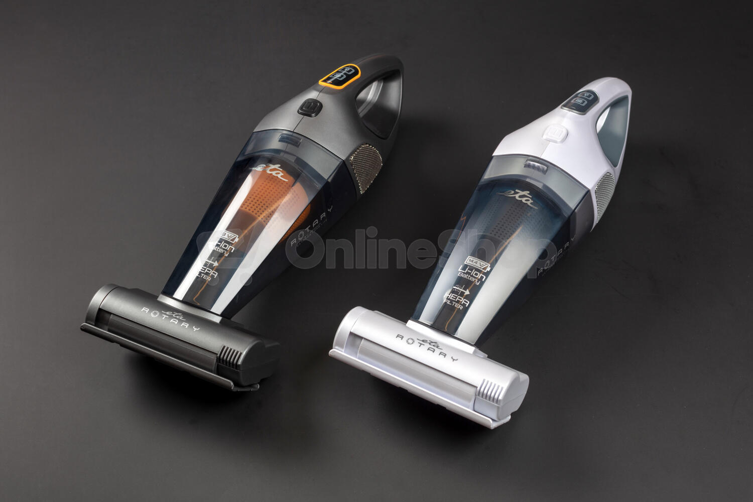 Ruční vysavač ETA Rotary 18 V 2425 90000, šedý