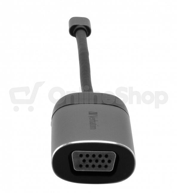 Verbatim USB-C/VGA adaptér (49145)
