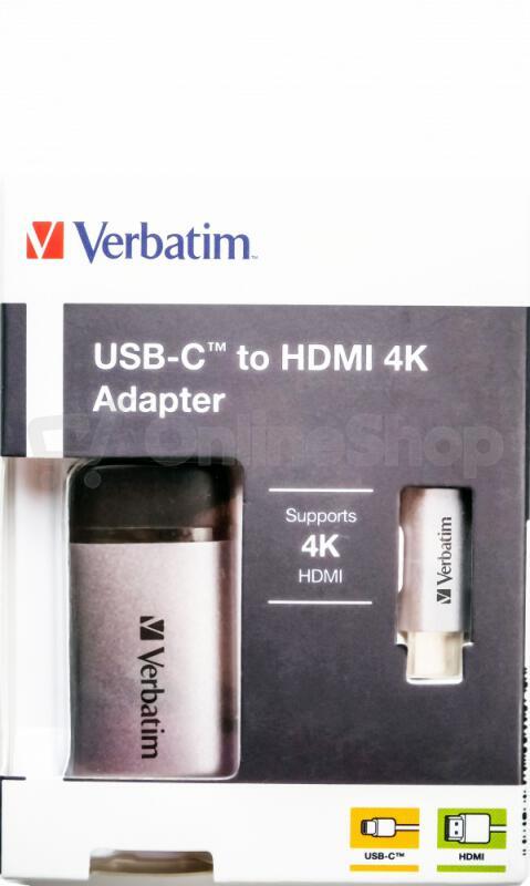 Verbatim USB-C/HDMI 4K adaptér (49143)