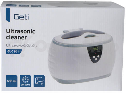Ultrazvuková čistička GETI GUC 601 0,6L