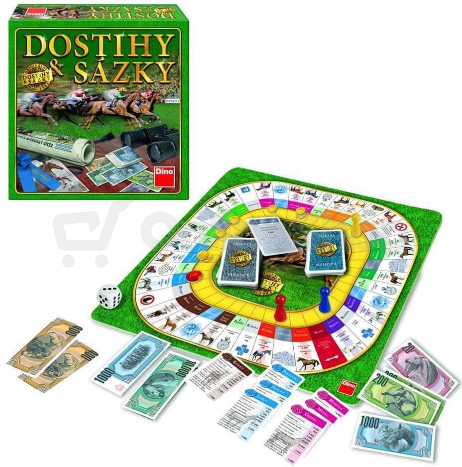 Stolní hra DINO Dostihy a sázky