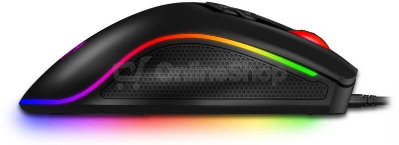 CONNECT IT NEO+ profesionální optická herní myš se softwarem, RGB podsvícení, ČERNÁ (CMO-3591-BK)