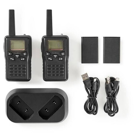 Walkie-Talkie Set NEDIS WLTK1010BK