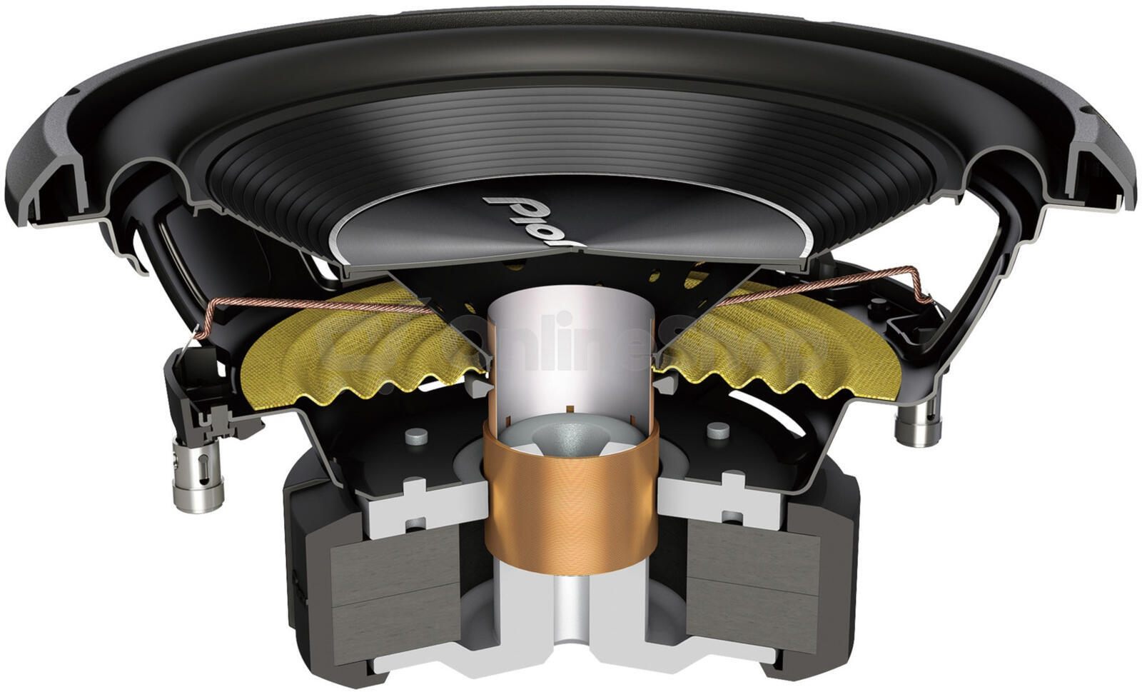 Pioneer TS-A250D4 subwoofer do auta