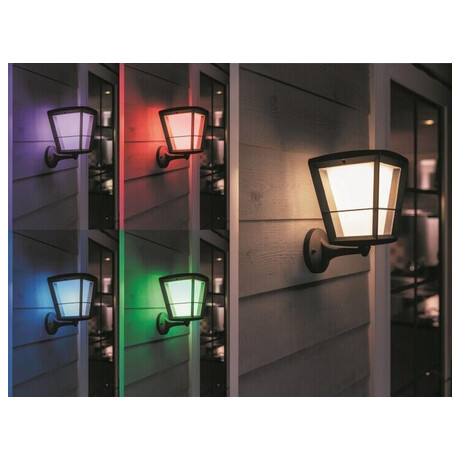 17439/30/P7 Hue WACA Econic venkovn nstnn LED svtidlo 15W 1150lm 2200-6500K RGB IP44 ern Philips HUE