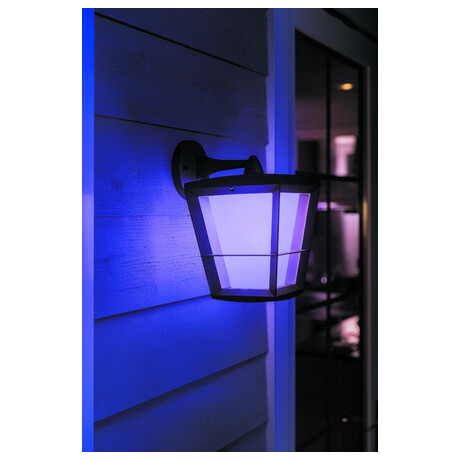 17440/30/P7 Hue WACA Econic venkovn nstnn LED svtidlo 15W 1150lm 2200-6500K RGB IP44 ern Philips HUE