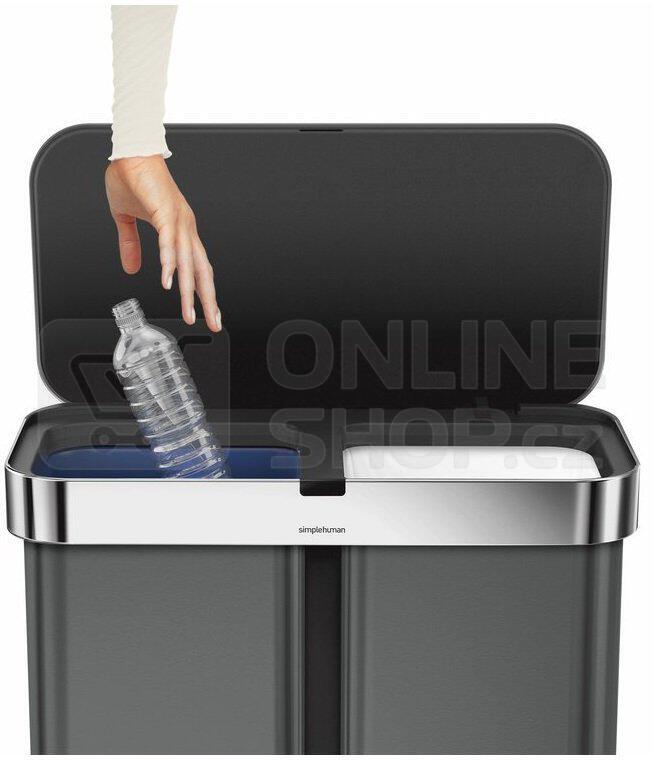 Fotogalerie simplehuman st2040 na t d n odpad s hlasov m ovl d n m