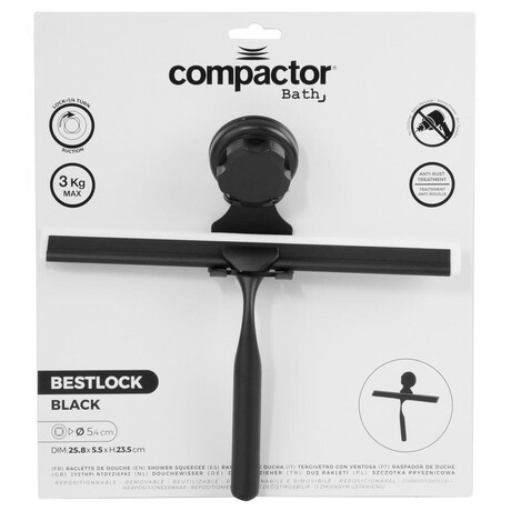 Compactor Bestlock Black s&nbsp;přísavkou -&nbsp;bez vrtání (foto 3)