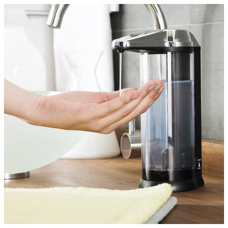 Compactor bateriový, černý plast /&nbsp;chrom, 510 ml (foto 3)
