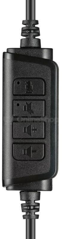 Sandberg PC sluchátka USB Chat Headset s mikrofonem, černá (126-16)