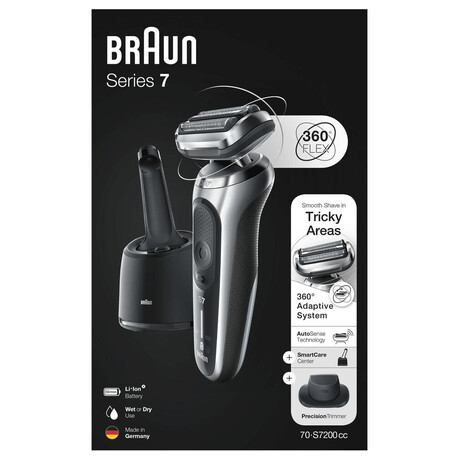 Braun Series 7&nbsp;7200cc Silver (foto 3)