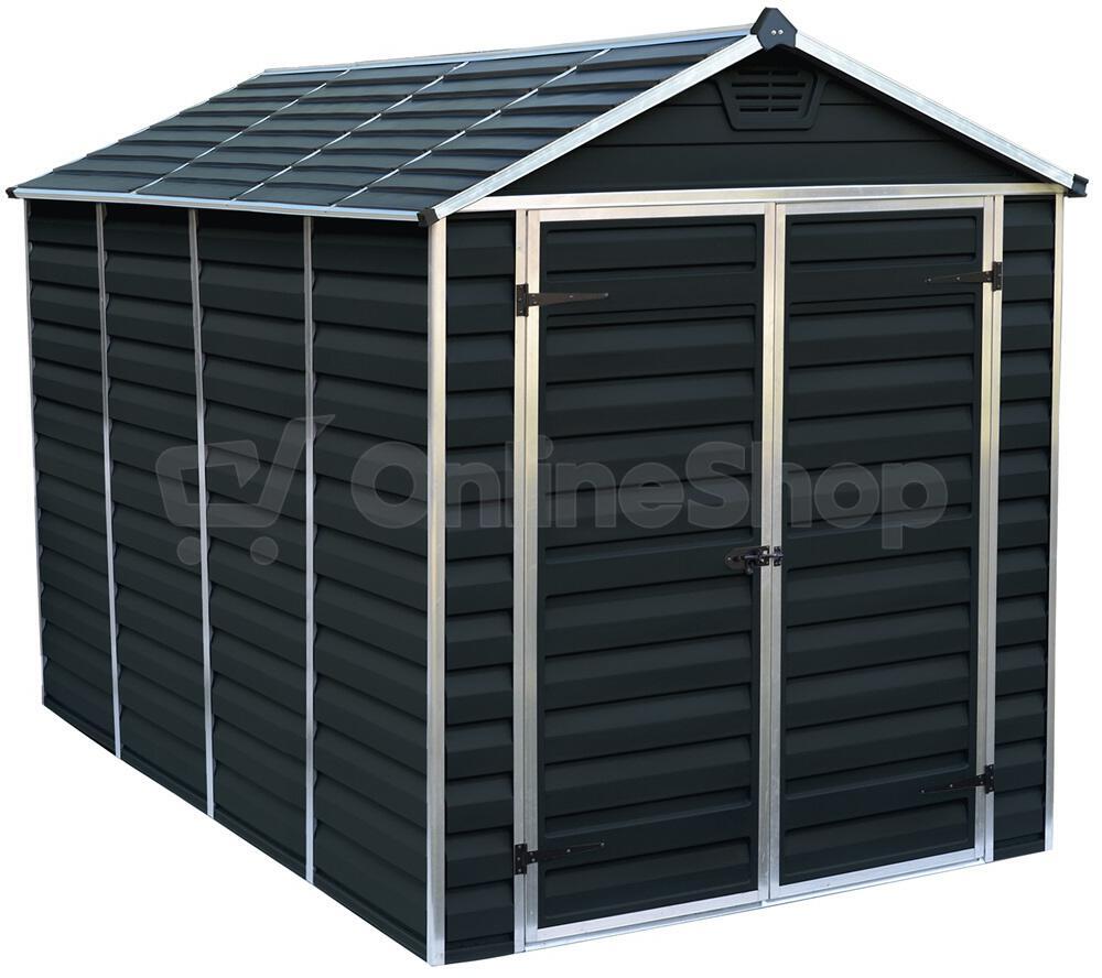 Palram - Canopia Skylight 6x10 antracit, zahradní domek