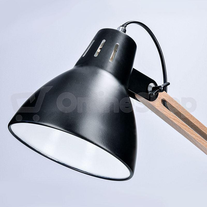 Stolní lampička Solight Falun WO57-B, E27, černá