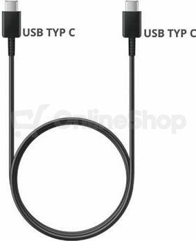 Samsung datový kabel EP-DG977BBE, USB-C -> USB-C, černá (bulk) (2450804)