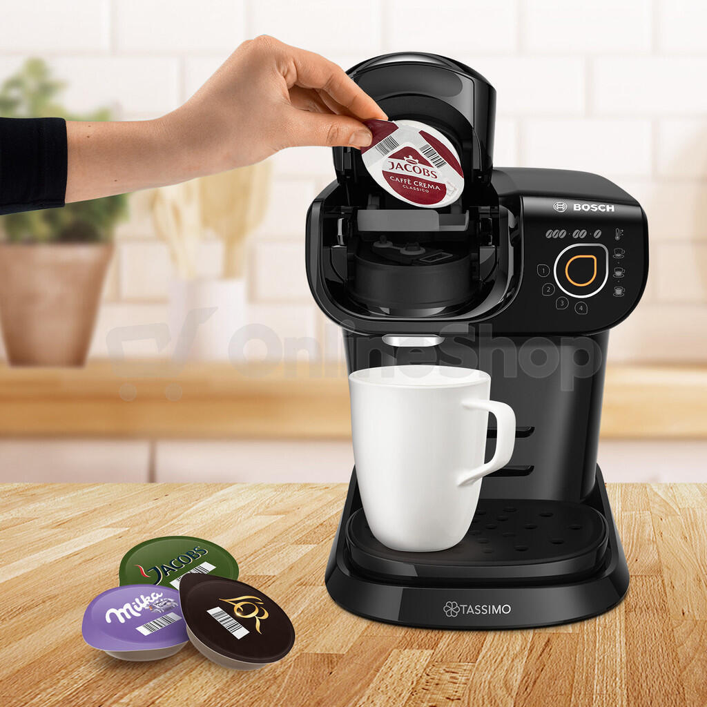 Kávovar BOSCH TAS6502 MYWAY2 TASSIMO, černý