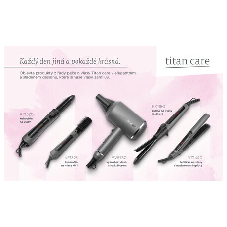 Concept Kulma na vlasy kleov TITAN CARE KK1180