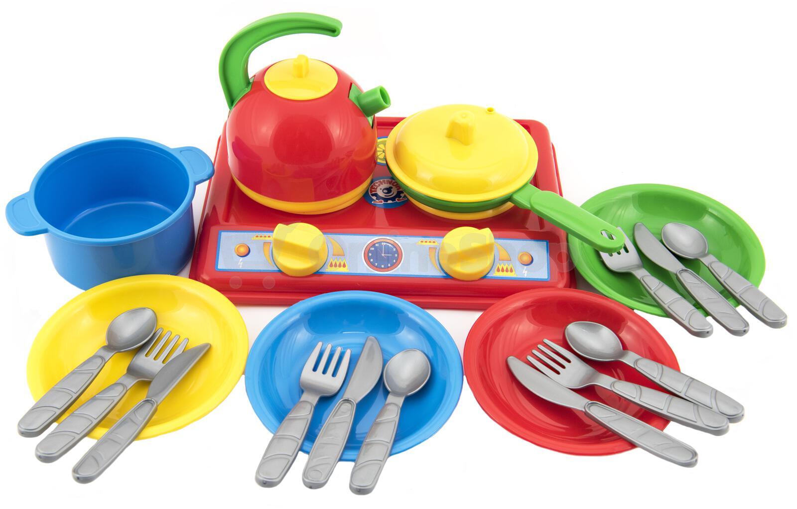 Sada nádobí Teddies s vařičem, plast
