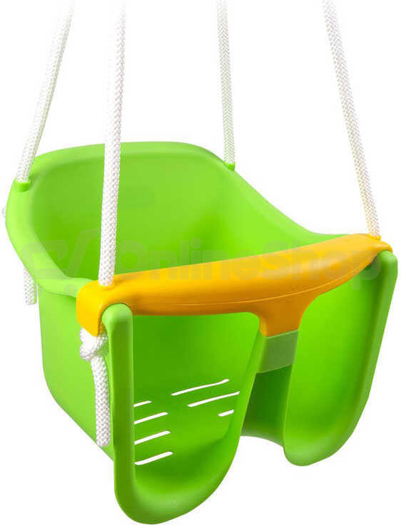 Houpačka Chemoplast Baby, zelená, plast, 12m+