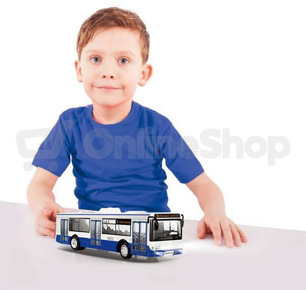 Autobus Rappa česky mluvící, se světlem se zvukem