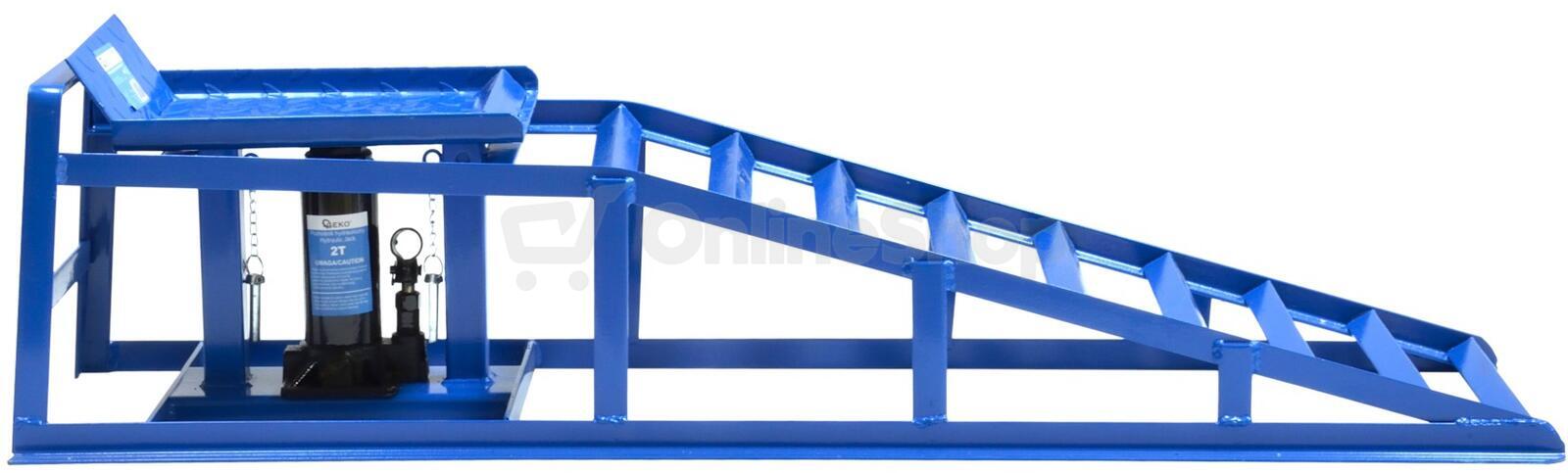 Nájezdová GEKO rampa s hydraulickým zvedákem 2t, 1ks