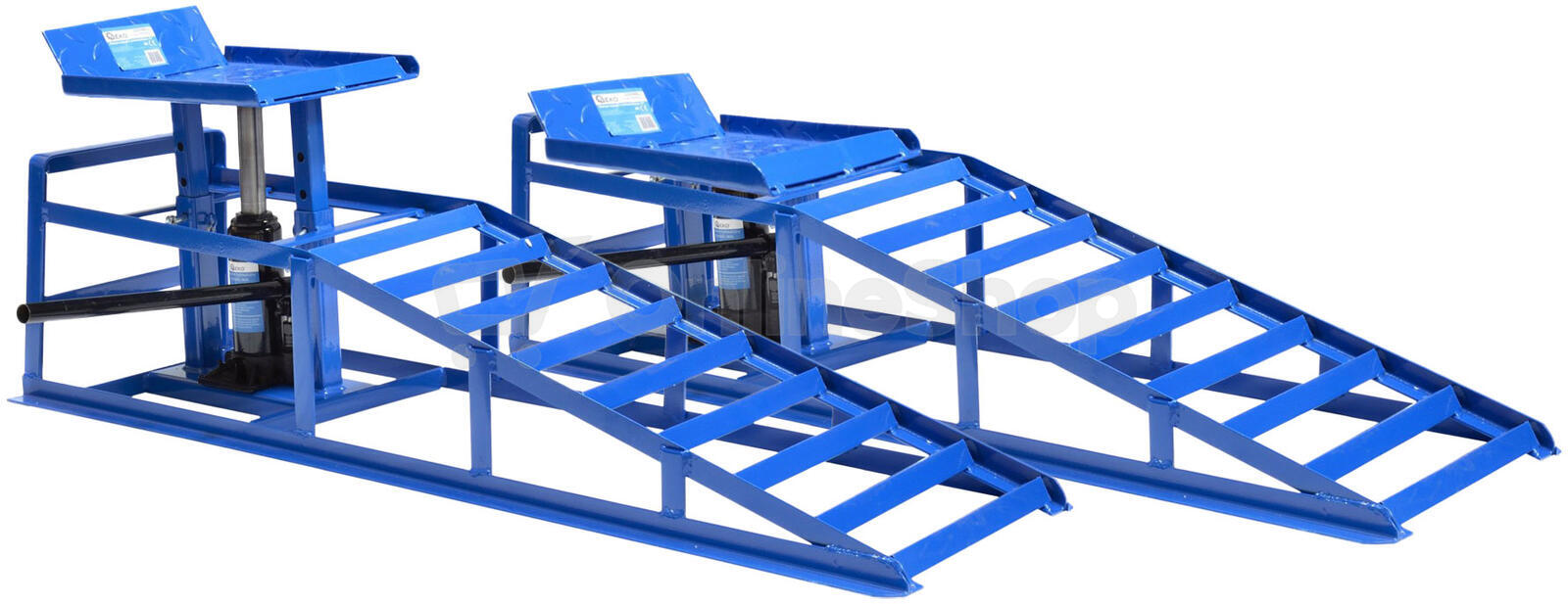 Nájezdová GEKO rampa s hydraulickým zvedákem 2t, 1ks