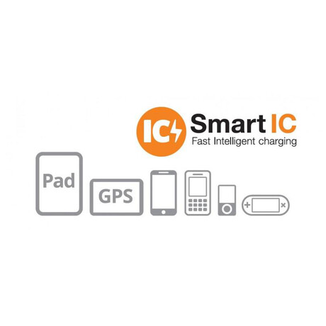 Aligator CHS0001 3.4A, 2xUSB, smart IC, černá, USB kabel pro iPhone/iPad 2A (foto 7)