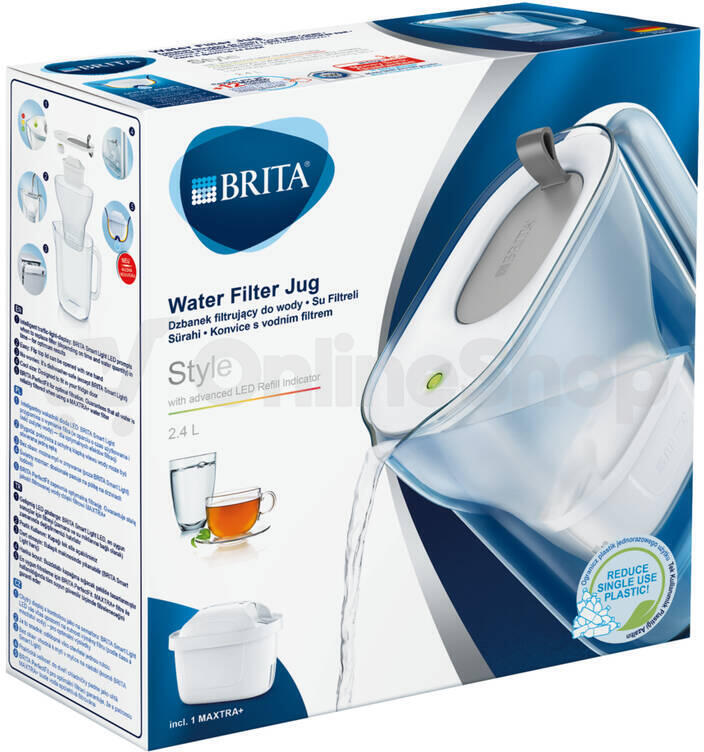 Filtrační konvice Brita Maxtra Style LED modrá