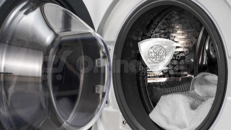 Pračka se sušičkou Haier HWD80-B14979-S Slim