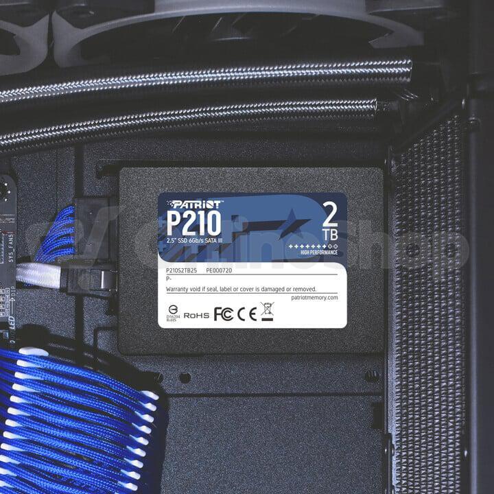 PATRIOT P210 / 2TB / SSD / 2.5" / SATA / 3R (P210S2TB25)